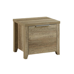 Bedside Table 2 drawers Storage Table Night Stand MDF in Oak Furniture > Living Room V43-BST-CELOAK Online Furniture