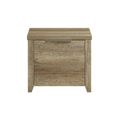 Bedside Table 2 drawers Storage Table Night Stand MDF in Oak Furniture > Living Room V43-BST-CELOAK Online Furniture