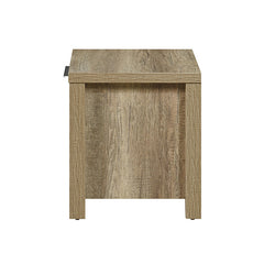 Bedside Table 2 drawers Storage Table Night Stand MDF in Oak Furniture > Living Room V43-BST-CELOAK Online Furniture