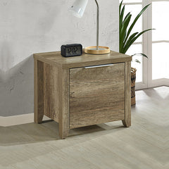 Bedside Table 2 drawers Storage Table Night Stand MDF in Oak Furniture > Living Room V43-BST-CELOAK Online Furniture