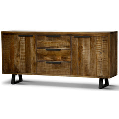 Begonia Buffet Sideboard Table 170cm 2 Door 3 Drawer Mango Wood Unique Furniture Furniture > Living Room V315-UL-006 Online Furniture