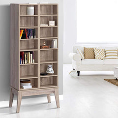 Bookshelf Media Storage Display Shelf - ozily