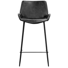 Brando  Set of 6 PU Leather Upholstered Bar Chair Metal Leg Stool Vintage Grey Furniture > Bar Stools & Chairs V315-V-DUR-003-6PC-KIT Online Furniture