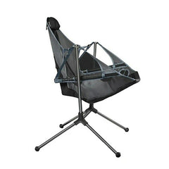 Camping Chair Foldable Swing Luxury Recliner Relaxation Swinging Comfort Lean Back Outdoor Folding Chair Outdoor Freestyle Portable Folding Rocking Chair Blue Furniture > Outdoor V255-YZ007-BLUE Online Furniture
