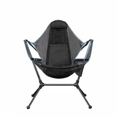 Camping Chair Foldable Swing Luxury Recliner Relaxation Swinging Comfort Lean Back Outdoor Folding Chair Outdoor Freestyle Portable Folding Rocking Chair Blue Furniture > Outdoor V255-YZ007-BLUE Online Furniture