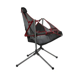 Camping Chair Foldable Swing Luxury Recliner Relaxation Swinging Comfort Lean Back Outdoor Folding Chair Outdoor Freestyle Portable Folding Rocking Chair Blue Furniture > Outdoor V255-YZ007-BLUE Online Furniture