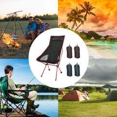 Camping Chair Folding High Back Backpacking Chair with Headrest, Lightweight Portable Compact for Outdoor Camp, Travel, Beach, Picnic, Festival Outdoor > Camping V255-HIGHBCHAIR-SKY Online Furniture