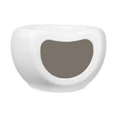 Cat Kitten Bed Cave Small Dog House Kennel Plastic Pet Pod Bedding Igloo White Pet Care > Dog Supplies V278-BP200-CAT-NEST-WHITE Online Furniture