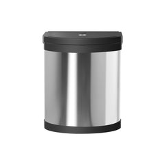 Cefito Kitchen Swing Out Pull Out Bin Stainless Steel Garbage Rubbish Can 12L Home & Garden > Kitchen Bins POT-BIN-CIR-002 Online Furniture