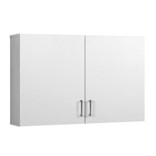 Cefito Wall Cabinet Storage Bathroom Kitchen Bedroom Cupboard Organiser White - ozily