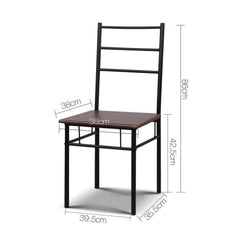 Chairs and Metal Table - ozily