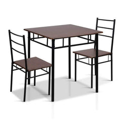 Chairs and Metal Table - ozily