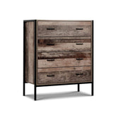 Chest of Drawers Industrial Rustic