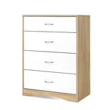 Chest of Drawers Tallboy Dresser Table Bedroom Storage White Cabinet