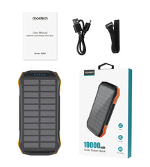 CHOETECH B659 10000mAh Solar Power Bank Electronics > Mobile Accessories V28-ELECHOB659 Online Furniture