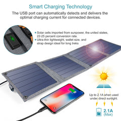CHOETECH SC004 14W USB Foldable Solar Powered Charger Electronics > Battery Chargers & Power V28-ELECHOSC004 Online Furniture
