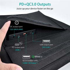 CHOETECH SC007 Solar Panel Portable Charger 80W 18V with USB-C PD 30W Electronics > Mobile Accessories V28-ELECHOSC007 Online Furniture