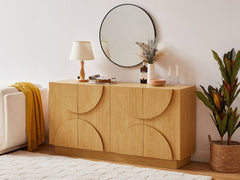 Cleo Sideboard Buffets & Sideboards CLEO-SB-OAK Online Furniture