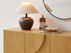 Cleo Sideboard Buffets & Sideboards CLEO-SB-OAK Online Furniture