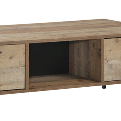 Coffee Table 2 Drawers Particle Board Storage in Oak Colour Furniture > Living Room V43-CT-MAS-OK Online Furniture