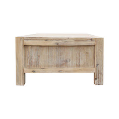 Coffee Table Solid Acacia Wood & Veneer 1 Drawers Storage Oak Colour Furniture > Bedroom V43-CT-NOW-OAK Online Furniture