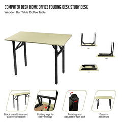 Computer Desk Home Office Folding Desk Study Desk Wooden Bar Table Coffee Table Furniture > Office V63-835661 Online Furniture