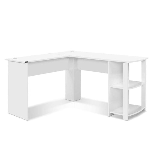 Computer Desk  L-Shape White - ozily