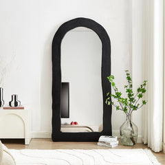 Dome Mirror in Black Health & Beauty > Makeup Mirrors V80-ARH-MR80-BLK Online Furniture