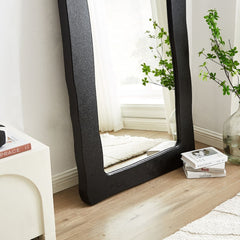 Dome Mirror in Black Health & Beauty > Makeup Mirrors V80-ARH-MR80-BLK Online Furniture