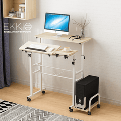 Ekkio Mobile Desk Detachable Sideboard British Maple EK-MD-104-VAC/EK-MD-104-YM Furniture > Office V227-2997201003020 Online Furniture