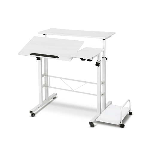 Ekkio Mobile Desk Detachable Sideboard White EK-MD-103-VAC/EK-MD-103-YM Furniture > Office V227-2997201003000 Online Furniture