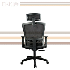 EKKIO Zorae - Office Chair (Black) EK-OC-100-SQ / EK-OC-100-BST Furniture > Office V227-2997101000990 Online Furniture