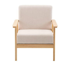 Fabric Dining Armchair - Beige or Grey - ozily