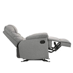 Fabric Rocking Recliner Chair - ozily