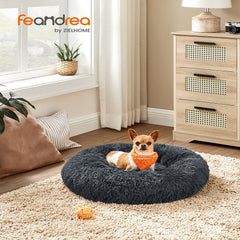 FEANDREA 60cm Dog Bed with Removable Washable Cusion Dark Gray Pet Care > Dog Supplies V227-3309641001411 Online Furniture