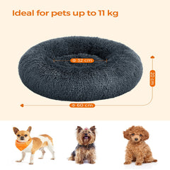 FEANDREA 60cm Dog Bed with Removable Washable Cusion Dark Gray Pet Care > Dog Supplies V227-3309641001411 Online Furniture