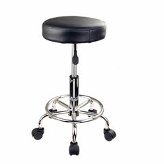 Forever Beauty 4 Set Black Salon Barber Stool Swivel Round Type Furniture > Bar Stools & Chairs V274-FT-SC2B-X4 Online Furniture