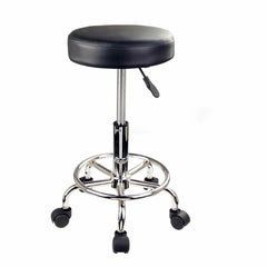 Forever Beauty 4 Set Black Salon Barber Stool Swivel Round Type Furniture > Bar Stools & Chairs V274-FT-SC2B-X4 Online Furniture