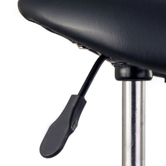 Forever Beauty Black Salon Barber Stool Swivel Saddle Type Furniture > Bar Stools & Chairs V274-FT-SC4B Online Furniture