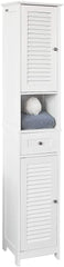 Freestanding Tall Bathroom Cabinet 170x32x30 cm - ozily