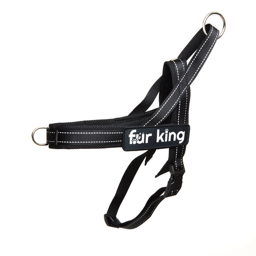 Fur King Signature Quick Fit Harness XL Black Pet Care > Dog Supplies V364-DFUXBP0364S Online Furniture