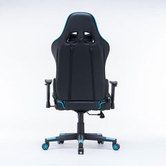 Gaming Chair Ergonomic Racing chair 165° Reclining Gaming Seat 3D Armrest Footrest Black Furniture > Bar Stools & Chairs V255-GCHAIRBK-32 Online Furniture