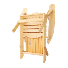 Gardeon 3 Piece Wooden Outdoor Beach Chair and Table Set Furniture > Outdoor FF-BEACH-SET-3NTL Online Furniture