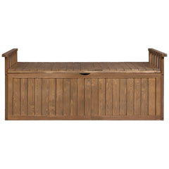 Gardeon Outdoor Storage Box Wooden Garden Bench 128.5cm Chest Tool Toy Sheds XL Home & Garden > Storage ODF-OSB-XL-NTL Online Furniture