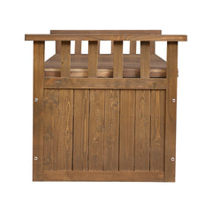 Gardeon Outdoor Storage Box Wooden Garden Bench 128.5cm Chest Tool Toy Sheds XL Home & Garden > Storage ODF-OSB-XL-NTL Online Furniture