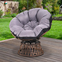 Gardeon Papasan Chair - Brown - ozily