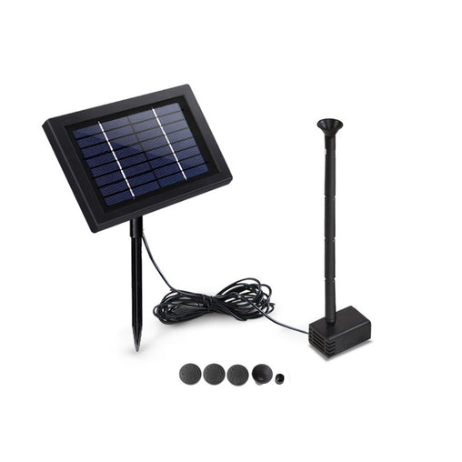 Gardeon Solar Pond Pump Water Fountain Outdoor Powered Submersible Filter 4FT Home & Garden > Fountains FOUNT-POND-B-MINI230 Online Furniture