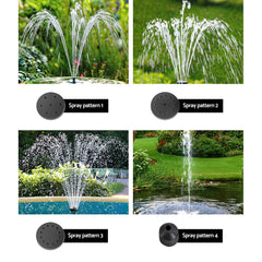 Gardeon Solar Pond Pump with Battery Kit Solar Powered Garden Water Fountain Home & Garden > Garden Tools FOUNT-POND-B-LI-DX50 Online Furniture