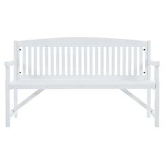 Gardeon Wooden Garden Bench Chair Outdoor Furniture Patio Deck 3 Seater White Furniture > Outdoor ODF-BENCH-5FT-WH Online Furniture