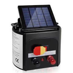 Giantz 3km Solar Electric Fence Charger Energiser Pet Care > Farm Supplies SFC-SO10-3KM Online Furniture